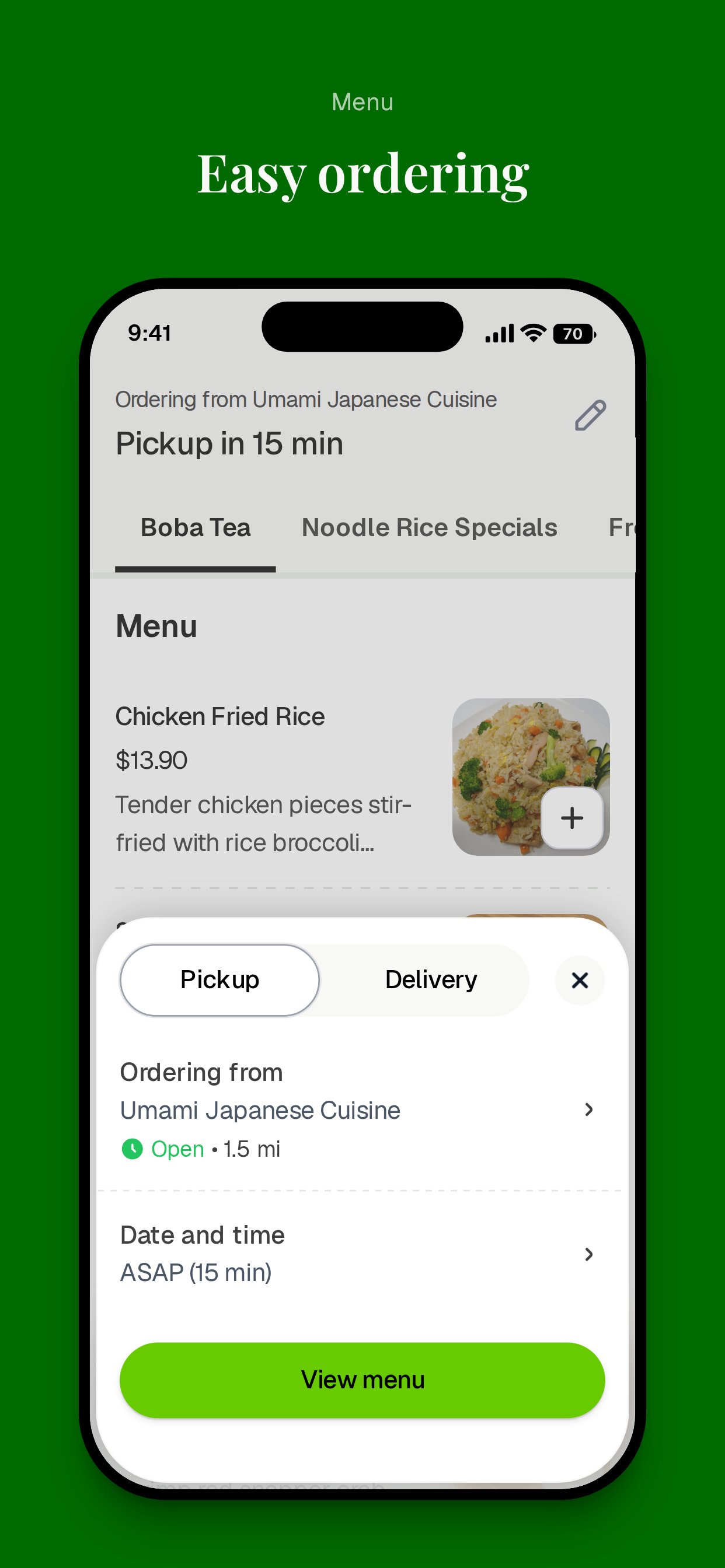 Umami Japanese Cuisine screenshot 3