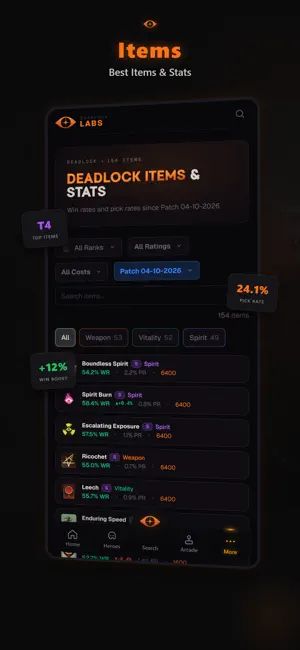 Deadlock Labs - Stats Tracker screenshot 2