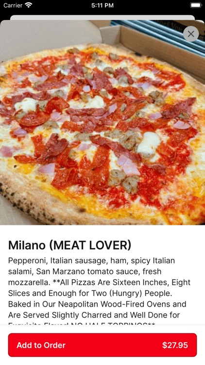 Alino Pizzeria To Go