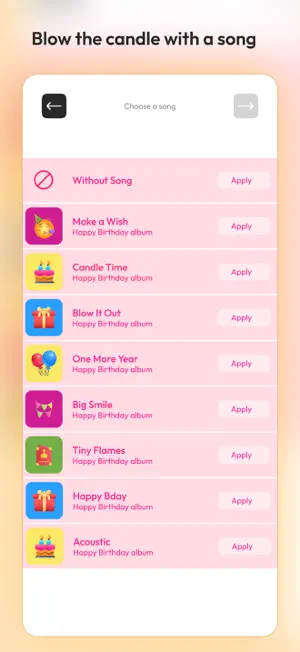 Happy Birthday Virtual Candles screenshot 4