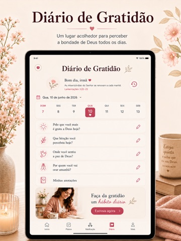 Devocional Diário da Mulher iPad screenshot 5