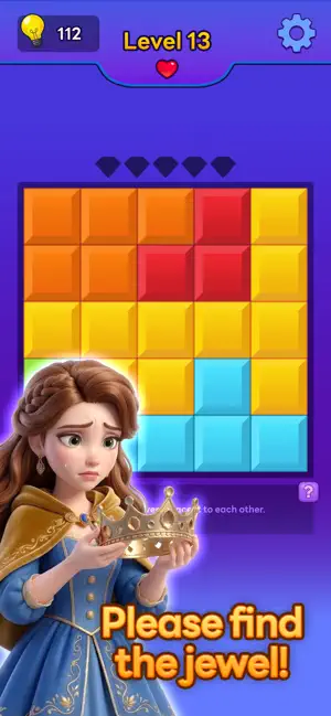 Queens Jewel – Logic Puzzle screenshot 1