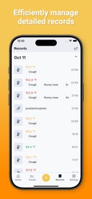 Fever & Med Tracker: TempDiary screenshot