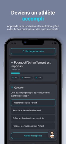 BeWellSports - Muscu & Cardio iPhone screenshot