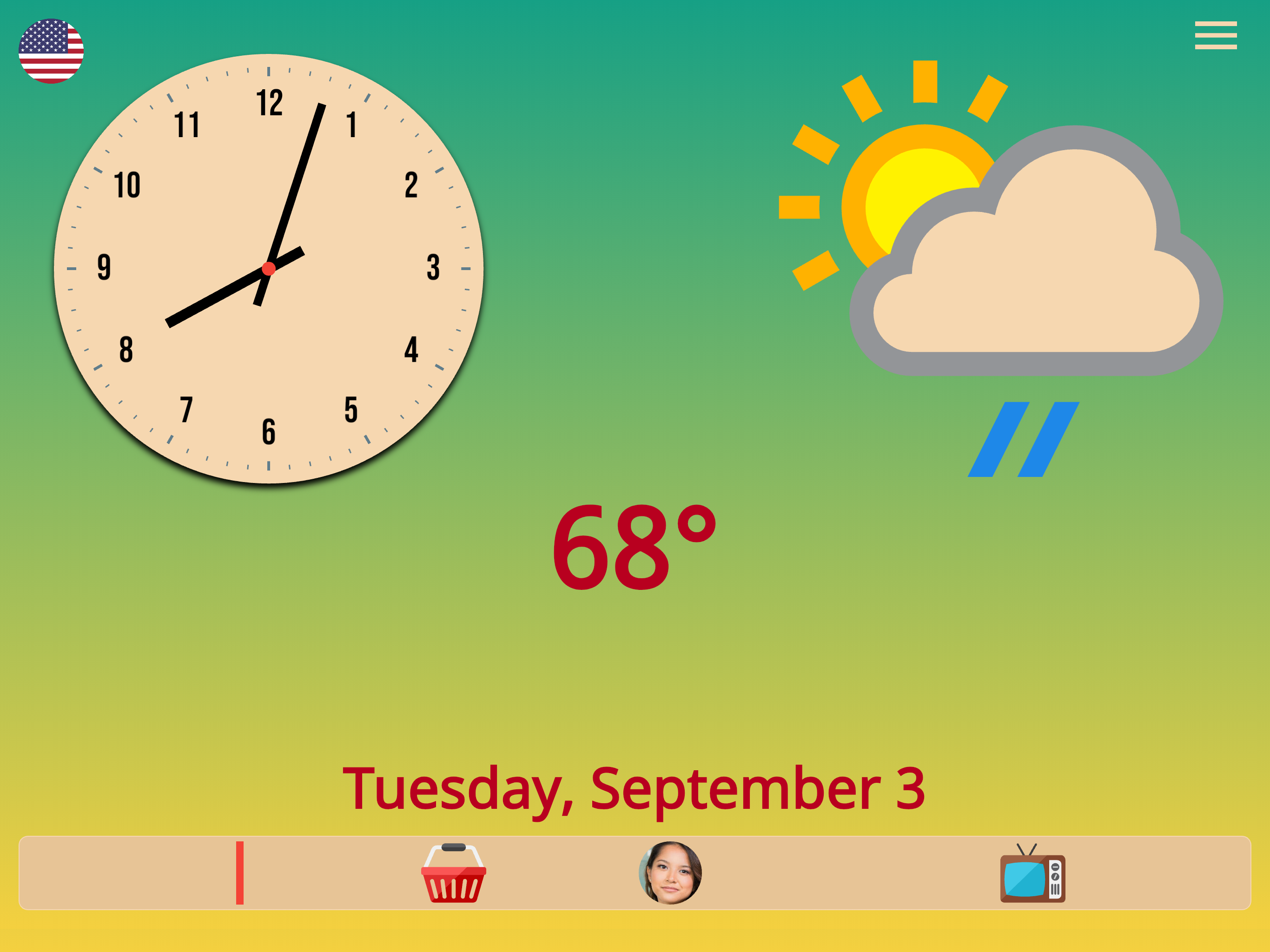 Maziance Dementia Clock