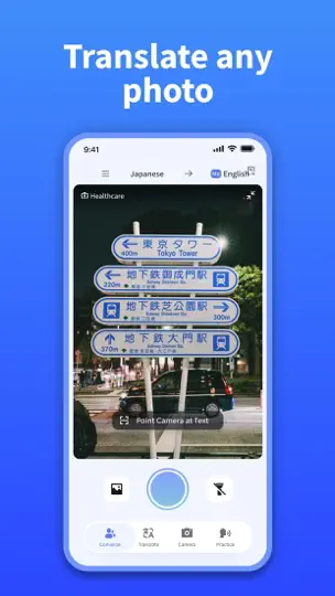 Capture d'écran de Owll Translator：Live Speech sur iPhone 5