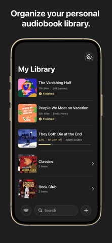 Novelwave: An Audiobook Player screenshot