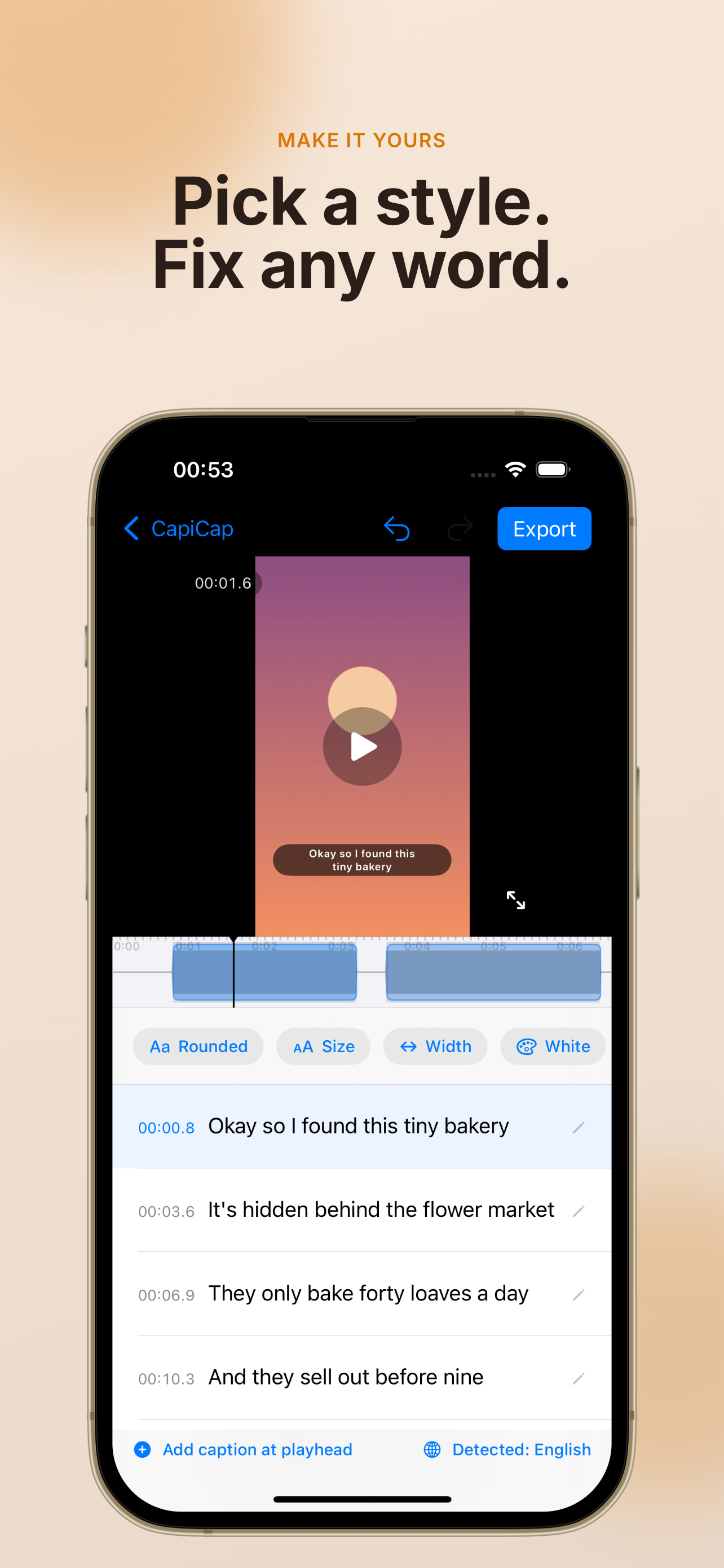 CapiCap: Video Captions screenshot 4