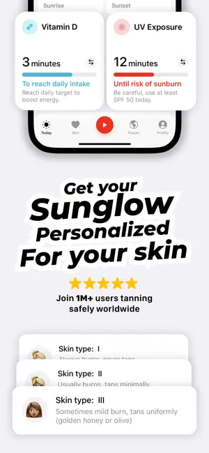SunSafe: UV Index & Tanning screenshot 3
