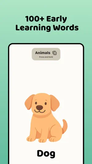 Toddler Flashcards First Words screenshot 1