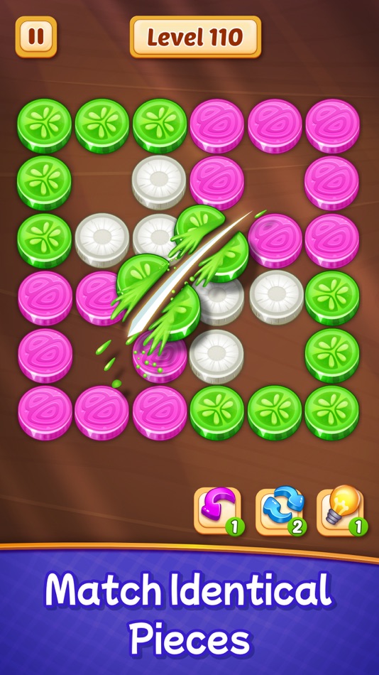 #8. Veggies Cut: Logic Puzzle Game (macOS) Bởi: RV AppStudios LLC