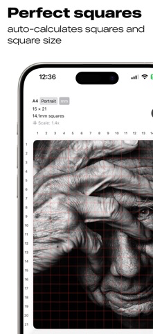 Griddy Sketch: Drawing Grid Screenshot 6 of 7