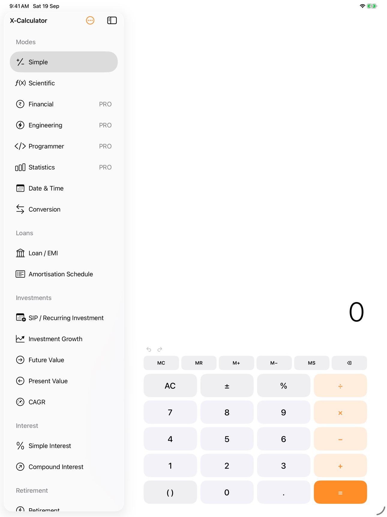 Screenshot 6 of x-Calculator