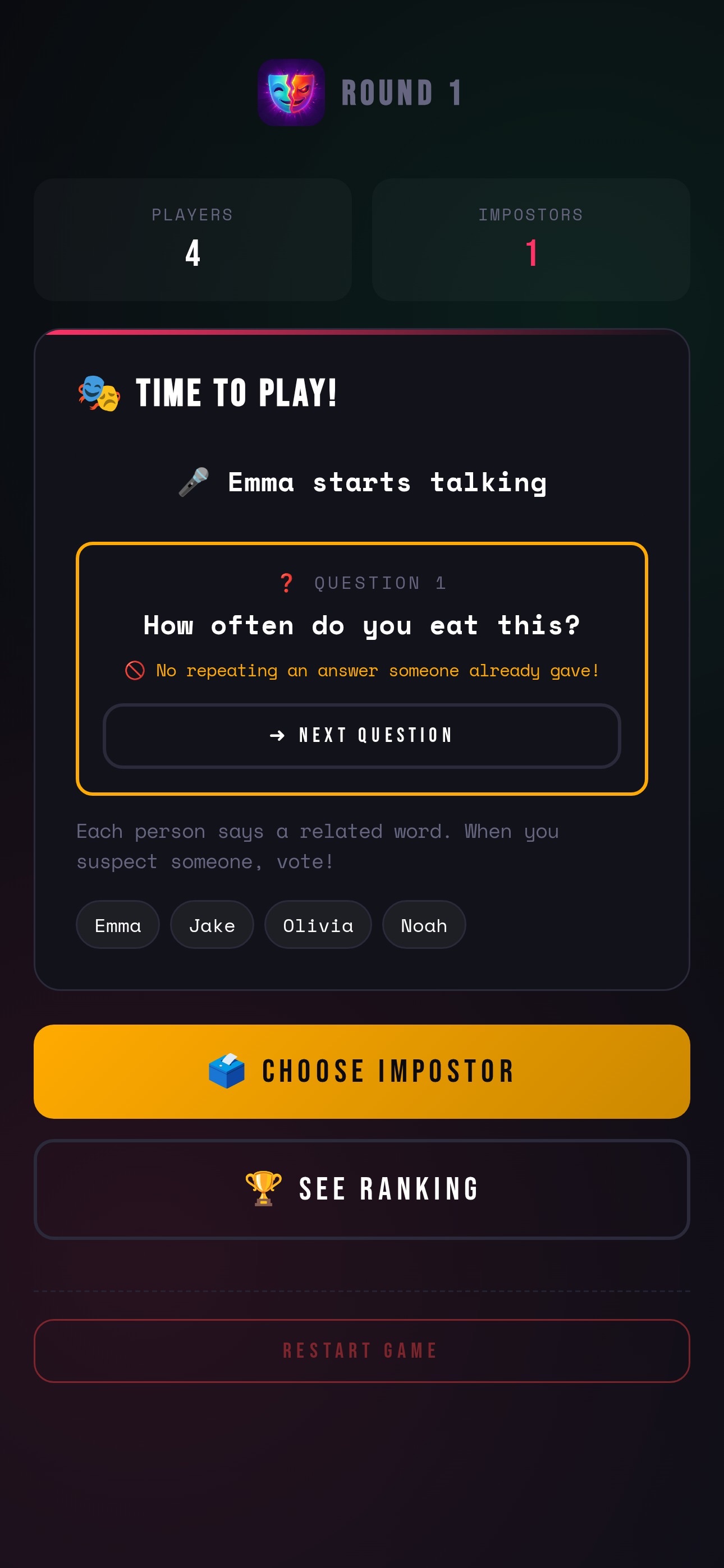 Screenshot 5 of The Impostor: Party Game