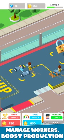 Idle Bitcoin Mechanic iPhone screenshot