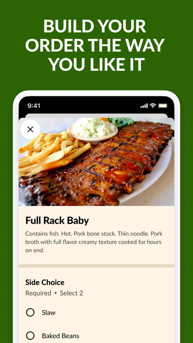Park Avenue BBQ Grille Screenshot