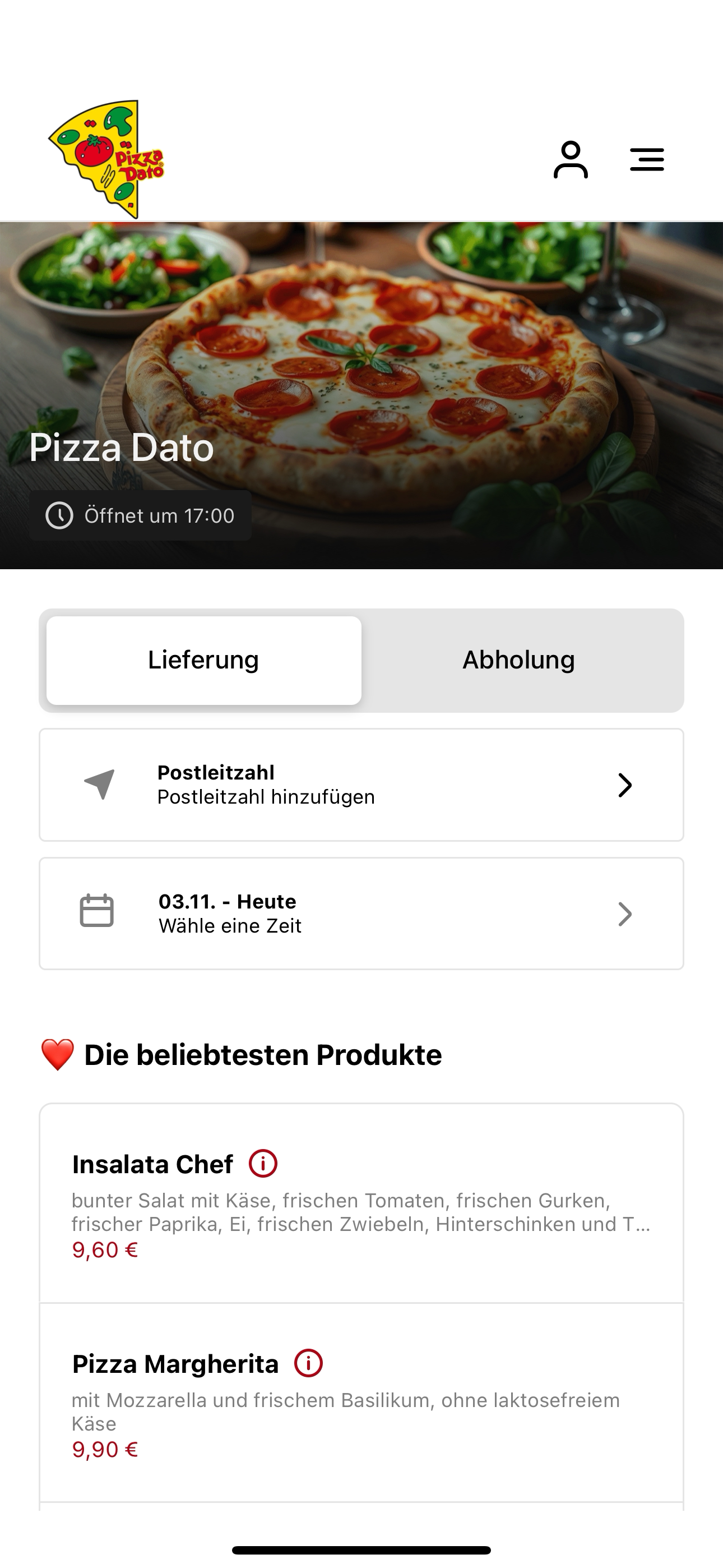 Pizza Dato