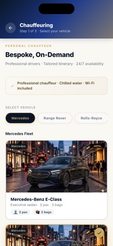 Traveluxe London screenshot