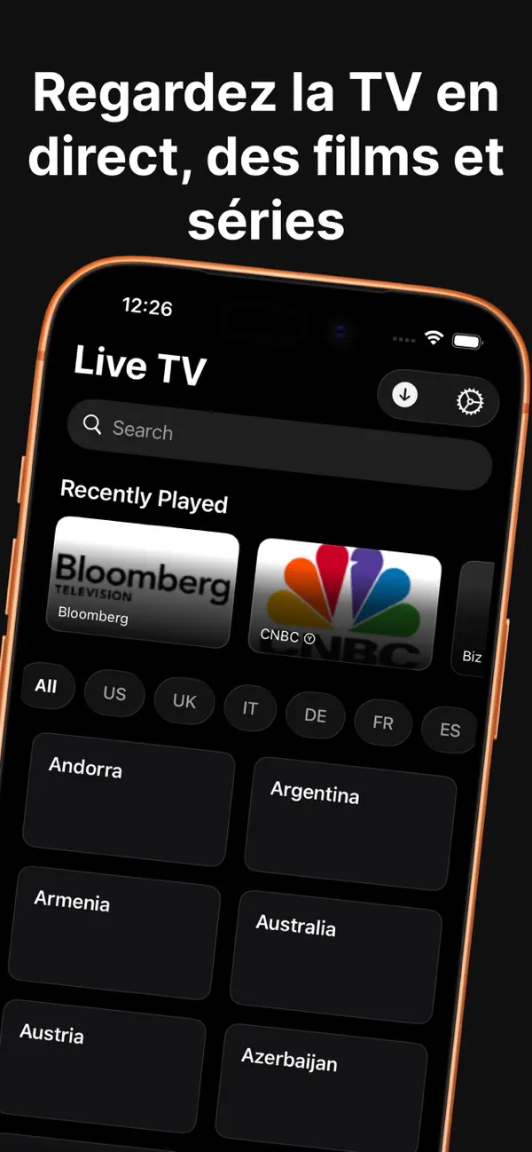 Screenshot #1 pour IPTV Pro - Smart Player