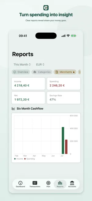 Grove's Expense Manager screenshot 1