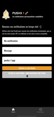 PushX : Notification PUSH screenshot
