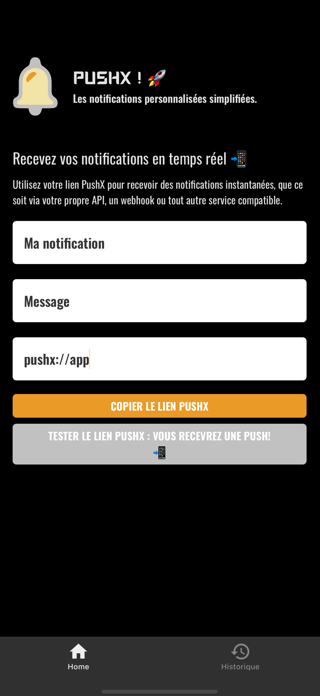 PushX : Notification PUSH Screenshot 3 of 4