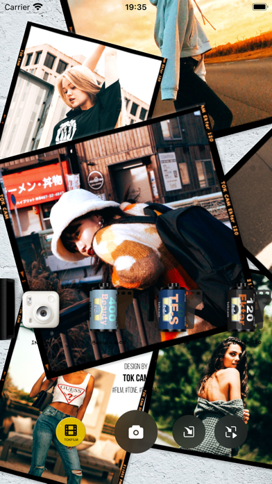 TOK CAM - Analog Camera iPhone screenshot 8 - Photo & Video app