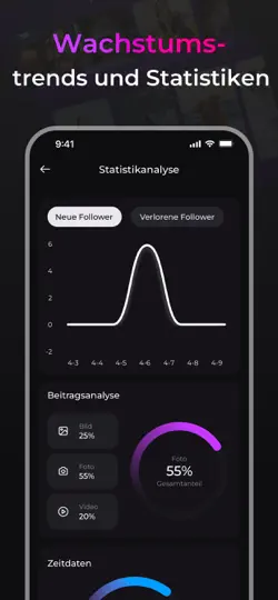 Screenshot von Unfollowers: Followers Tracker auf dem iPhone 6