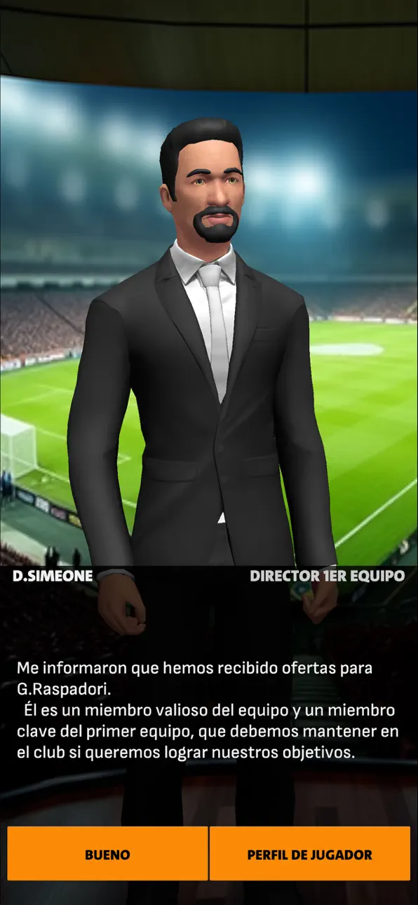 Football Club Management 2026 iOS Mod IPA screenshot 5 - iOS game interface