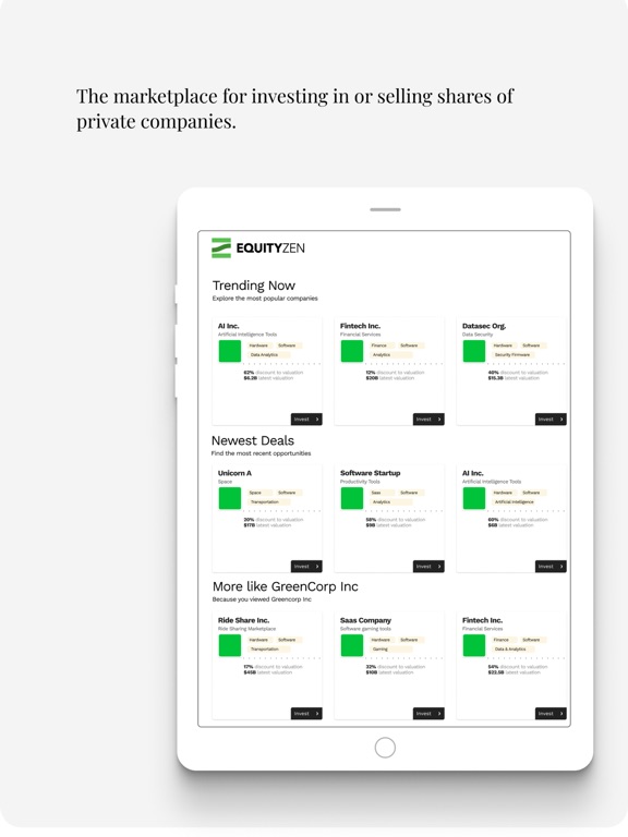 Screenshot #4 pour EquityZen