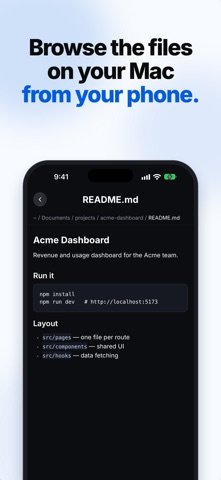 TermBridge – Remote Terminal Screenshot 5 of 8