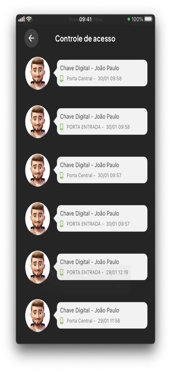 iPhone screenshot