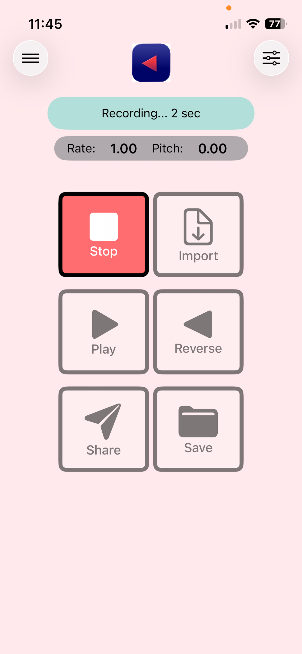 Reverso - Reverse Your Audio screenshot 2
