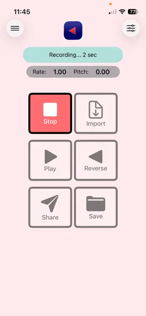 Reverso - Reverse Your Audio screenshot 2
