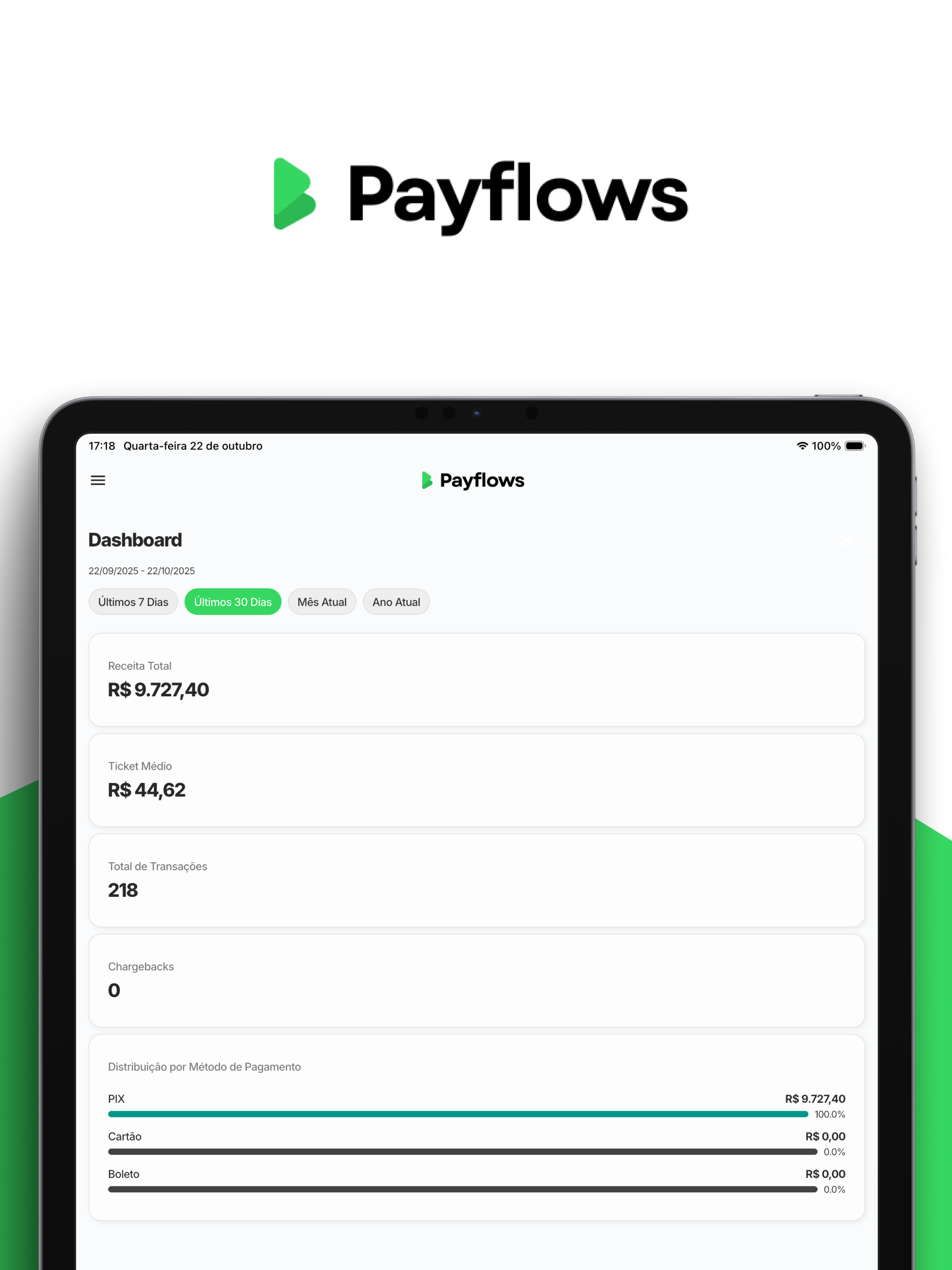 Payflows screenshot 4