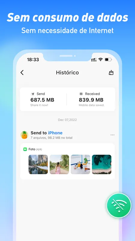 SHAREit: Compartilhe arquivos screenshot 3 of 5