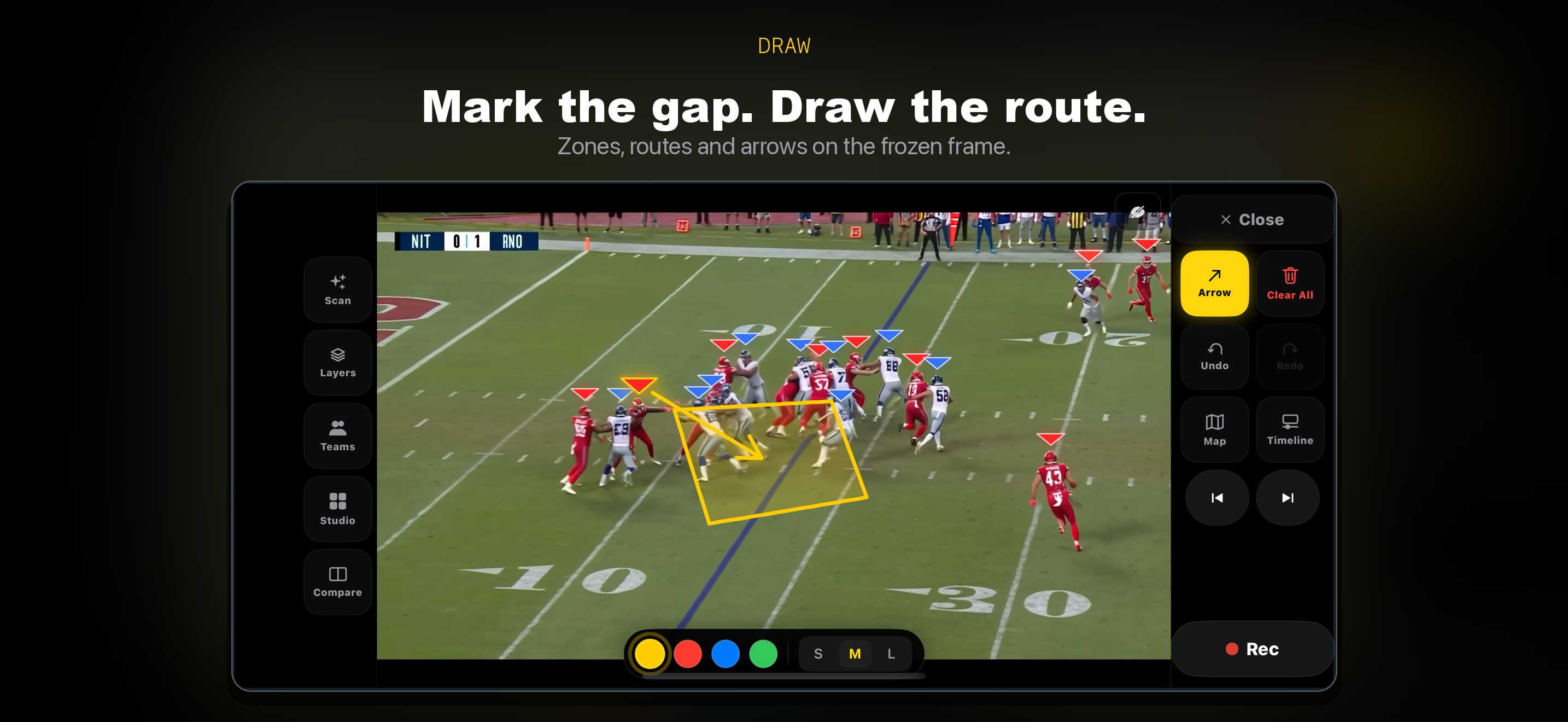 TacticalSnap: Football Film screenshot 5