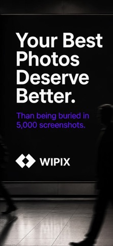 Wipix: Swipe Photo Cleaner iPhone screenshot