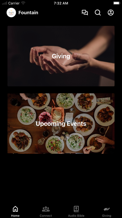 Fountain of Hope Ministries app screenshot