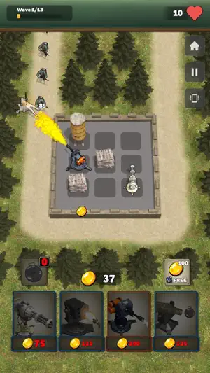 War Camp Defense screenshot 1