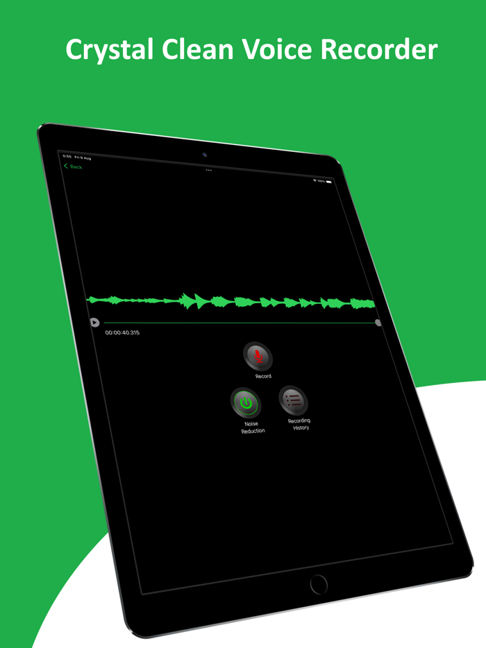 Crystal Voice Recorder  Memos