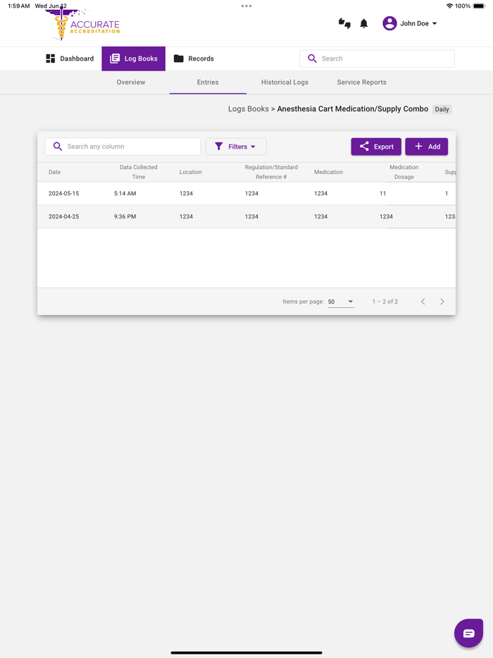 Accreditation Assistant