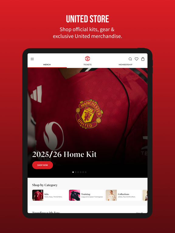 Screenshot #5 pour Manchester United Official App