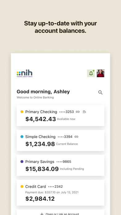 Screenshot #2 pour NIH Federal Credit Union