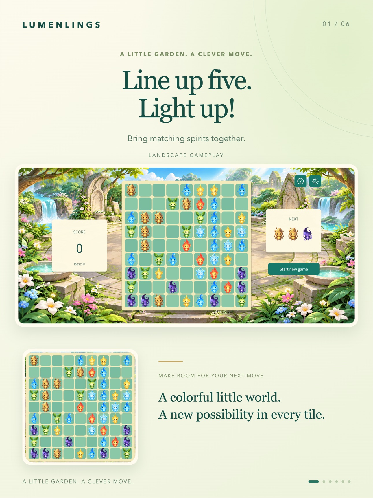 Screenshot 7 of Lumenlings: Line Puzzle
