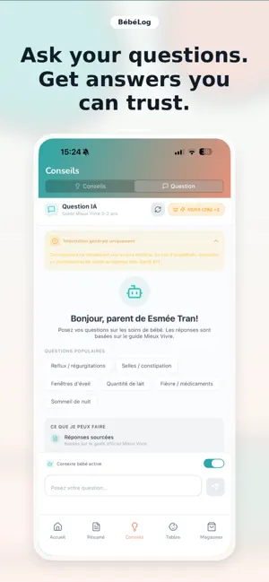 BébéLog - Baby & Pregnancy screenshot 3