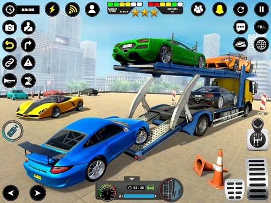 Screenshot #4 pour Jeu de camion transporteur