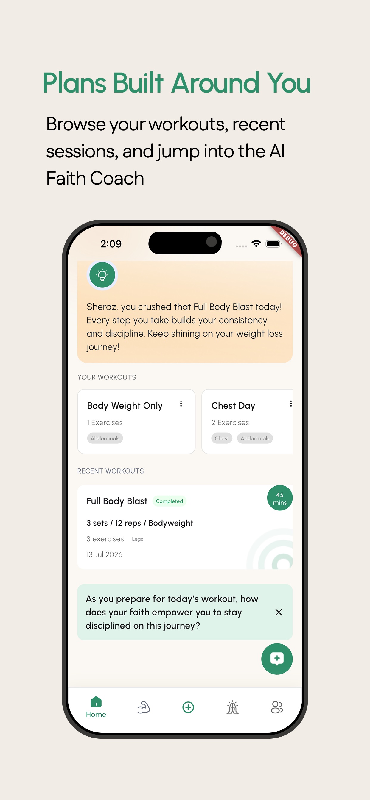 Screenshot 2 of Zenthurion Faith Fitness
