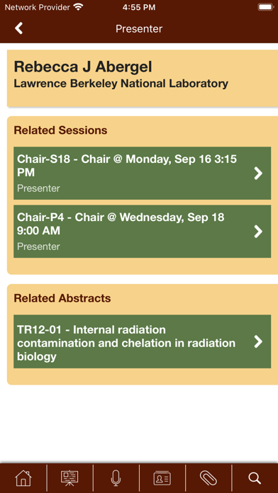 Radiation Research Society Screenshot