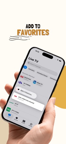 BananaPlayer - IPTV iPhone screenshot